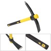GENHAKON 3 Packs 14 Inch Small Pick Axes with Plastic