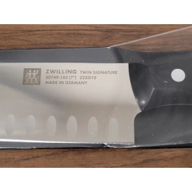ZWILLING NEW ZWILLING TWIN Signature 7-inch SANTOKU Knife (30749-182) Made in GERMANY