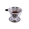 Pour Over Coffee Filter Reusable Stainless Steel Cup Coffee Filter
