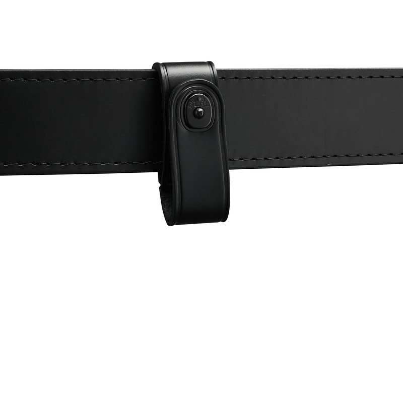 Handcuff Strap Black Leather with Black Safety Snap