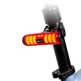 MOMODESIGN Very Bright Tail Light Bike, USB Rechargeable, Bicycle Cycling Extra Wide Rear View