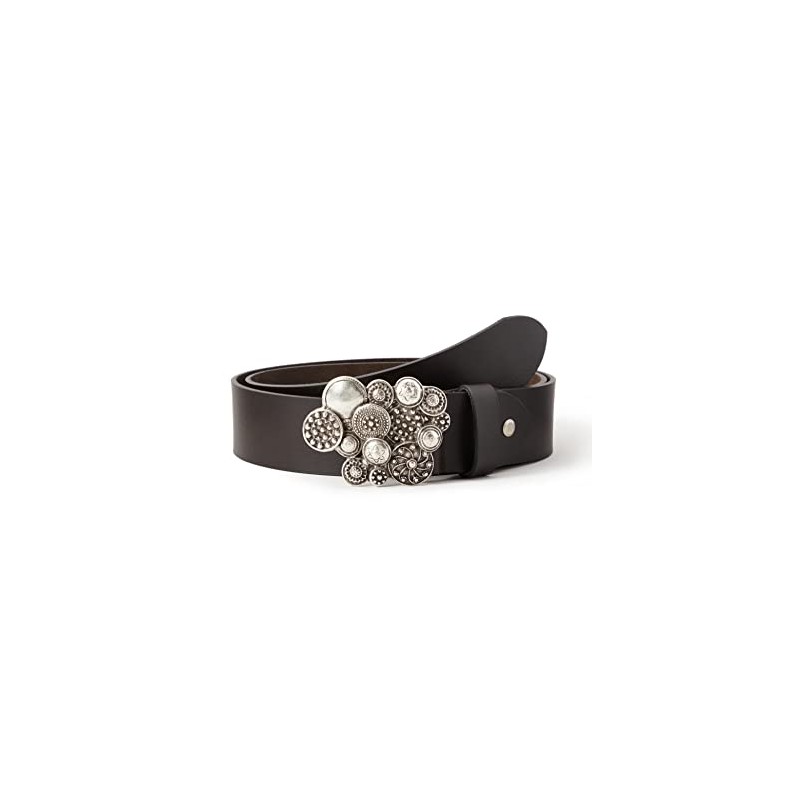 MGM Women's Coin Belt (Coin) - Brown (dark brown 04),