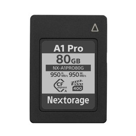 Nextorage Japan CFexpress Type A Card NX-A1PRO 80GB VPG 400 Urtla Fast Read 950MB/s Write 950MB/s