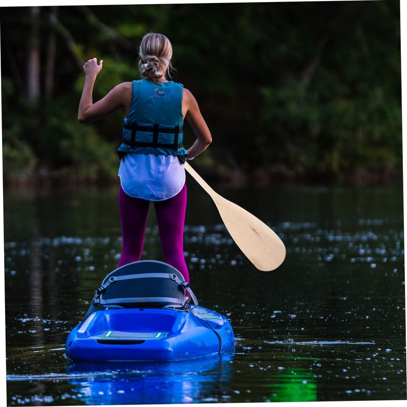 Operitacx Comfort Canoes Paddle Unisex Wood Oar for Lightweight Design