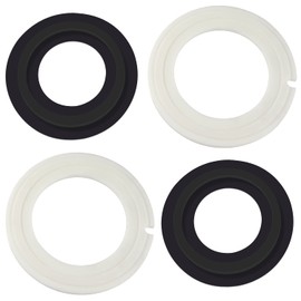 2PCS Replacement seals for Dometic 385311462 385310677 RV Toilet Seal Kit Replacement for Dometic Sealand Vacuflush 110 111 210 510 510H 511 Flush Toilets - without Overflow Holes