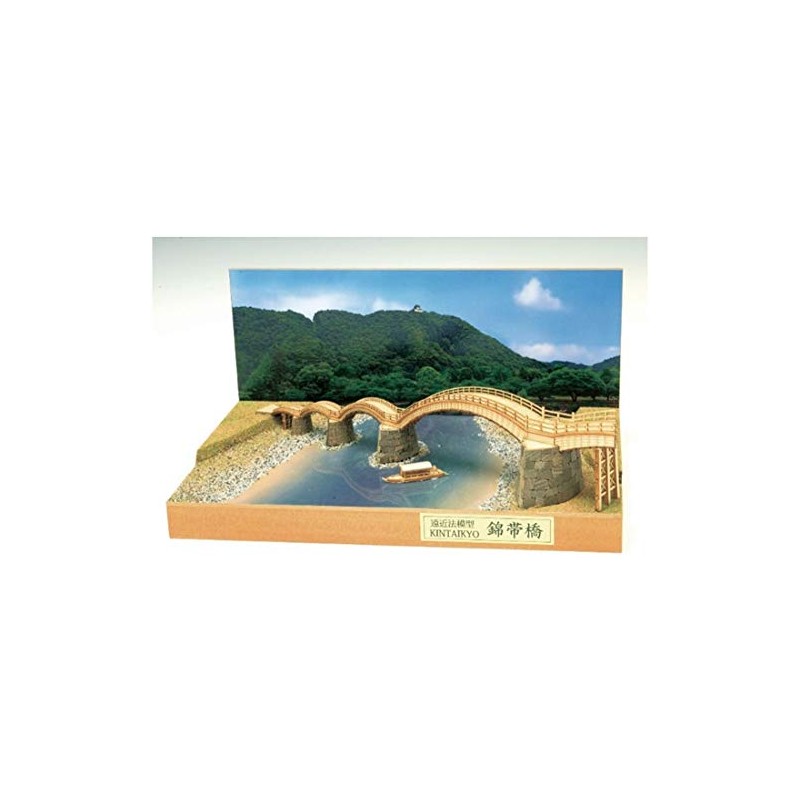 Woody Joe Perth Model Kintai Bridge Wooden Model Building Kit