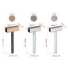 sourcing map 3pcs Grinding Wheel Dresser Set 80 Grit Diamond
