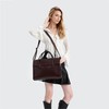 Genuine Leather laptop Briefcase: Messenger shoulder bag14 15inch men case