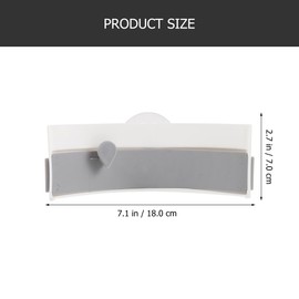 Cabilock Kitchen Sink Organizer 2Pcs Adjustable Suction Cup Garbage Bag Holder Plastic Trash Bag Holder for Kitchen and Bathroom 7 09X2 76X2 95 Inch