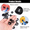 Pack of 60 Rubber Grommets Cable Grommet ID 10 mm