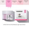 NAGAIA Pink Prism,Bright Pastel Pink Shimmer,Premium NAGAIA Fine Shimmer Dip