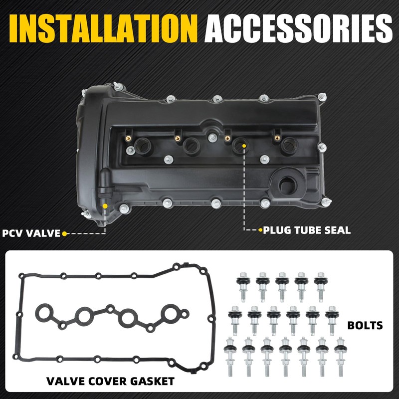 MILIPARTS Valve Cover Compatible with Dodge Journey 2009-2020 Caliber 2007-2012