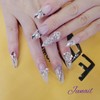 ⭐️ Gorgeous handmade nail tips ✨ - Short Oval /