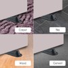 Rubber Doorstopper Wedge Suitable for All Floors Non-Scratching and Anti-Slip