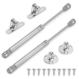 Gas Struts, Pack of 2 Gas Spring 40N, Hydraulic Gas Spring Damper Cabinet Door, Gas Spring Furniture for Flaps, Cupboard, Shock Absorber, Kitchen Cabinet, Soft Close Flap Spring