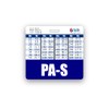 PA-S Badge Buddy Horizontal w/Height & Weight Conversion Charts (Standard,