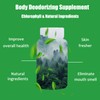 Body Deodorizing Supplement, Natural Chlorophyll 90 Capsules for Women &