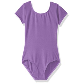 Capezio Short Sleeve Leotard - Girls, Vibrant Violet, Intermediate