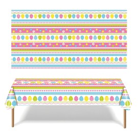 Czdtq Easter Table Cloth,Easter Table Decor Tablecloth,Easter Table Covers,Square Table Covers,Home Dining Room Kitchen Party Easter Decorations,For Easter Birthday Party Supplies Table Decors