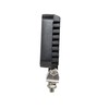 Super Bright Off-Road 3" Square LED Work Light, 6000K Cool-White