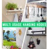 Etoolia Ceiling Hooks for Hanging Plants- 4pcs 2.56 inches Heavy