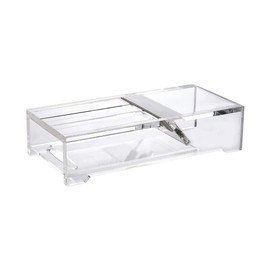 PH PandaHall Soap Beveler Planer Soap Trimming Tools Acrylic Adjustable Soap Beveling with Drawer for Handmade Soaps DIY Craft Soap Making Trimming Beveling