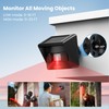 TECKNET Solar Wireless Driveway Alarm with 2600FT Long Range &