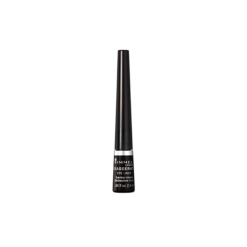 Rimmel Exaggerate Felt Tip Eye Liner, Black - Easy Precise