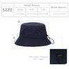 KDWAVE Adjustable Bucket Hats for Men Women Polyester Sun Hat