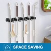 IMILLET 2 Pack Broom and Mop Holder Wall Mounted, Broom