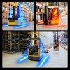 eTzone Dual-Color Forklift Safety Light – 20W Red and Blue