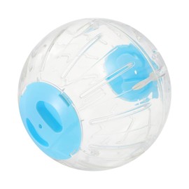 Hamster Ball Transparent Roller Fitness Exercise Rotating Wheel Color Cover Running Ball Pet Supplies Hamster Toy (10cm)