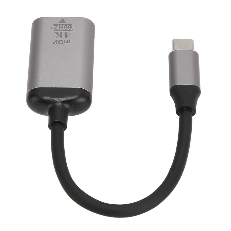 USB C to DisplayPort Adapter 4K 60Hz Aluminium Alloy Plug