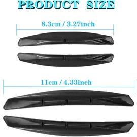 Yuentoen 4 Pcs Car Door Edge Protector Auto Door Side Edge Protector Car Anti-Scratch Strip,Car Side Door Guard Edge Defender Protector Trim Guard Sticker Fit for Most Car