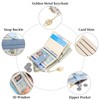 GAEKEAO Small Wallet for Women RFID Blocking Slim Bifold Floral