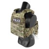 KRYDEX Low Vis Slick Molle Plate Carrier & Tactical Placard