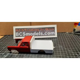 Unbranded 1/25 Model Flat Bed Ultility truck body  1:25 scale model kit Diorama Assembly r