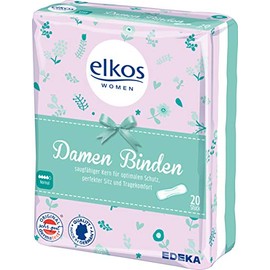 Elkos Women 20 sanitary pads normal