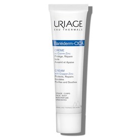 Uriage - Bariederm-Cica Crema reparadora dermatológica multiusos 40ml- (pequeños cortes, quemaduras) para pieles dañadas con COBRE-ZINC y...
