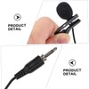Kisangel Collar Clip Microphone Lightweight Lavalier Mic for Smartphones Tablets