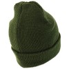 Armycrew Gorro largo de punto gofre grueso para invierno, Verde