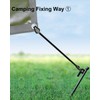 WMZOBH Bungee Cords with Hooks 25 Pcs - 6 Inch