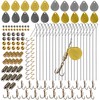 FUSIGO 140pcs Spinner Making Kit Fishing Lure Making Supplies DIY