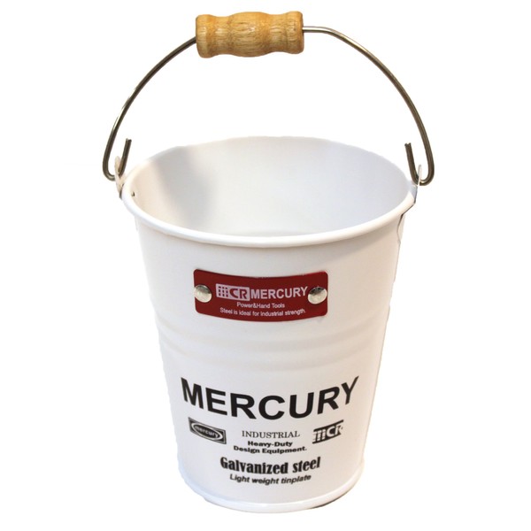 Mercury MEBUMBWH Tin Mini Bucket White [Authorized Dealer]
