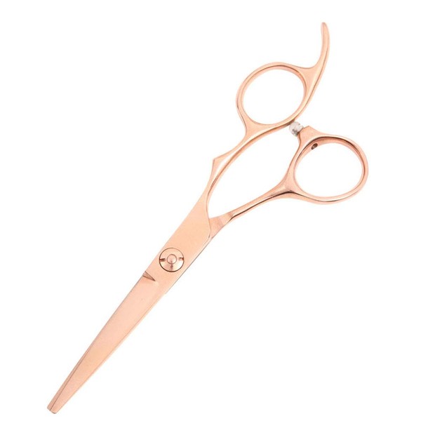 DEEDS Japanese Shears Professional Manufacturer GTZ Pink Gold Titanium Scissor 5.5 Inch Hairdresser Hair Cut
