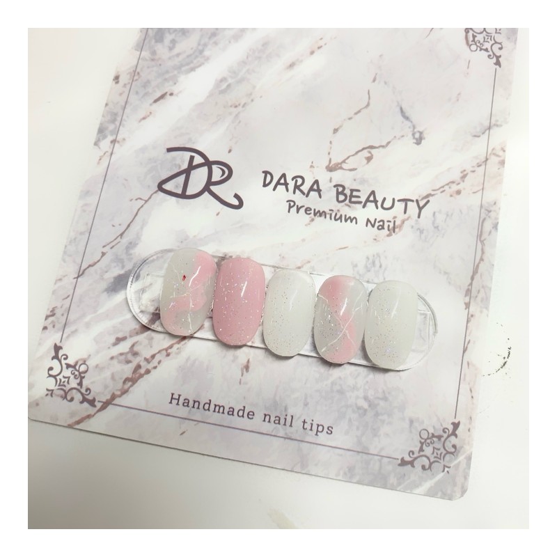 Dara Beauty March Art of the MonthSpring Marble Nail❣ -