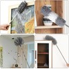 8 en 1 Plumero de Limpieza Reutilizable, Plumero Extensible para