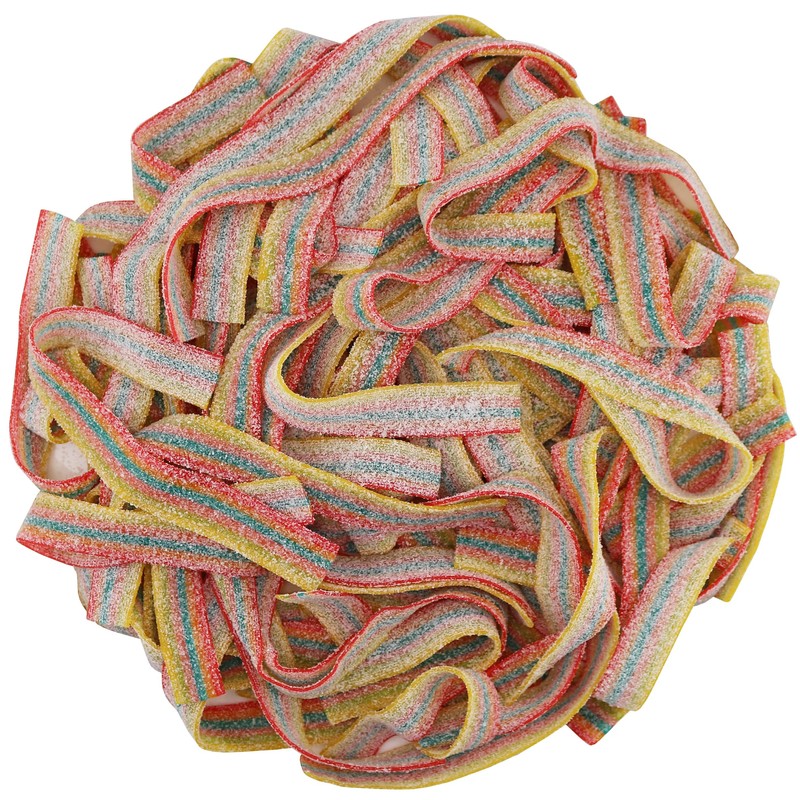 Smarty Stop Sour Gummy Belts 6.6 Pound (Rainbow)