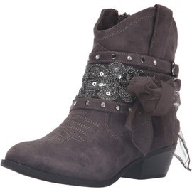 Not Rated Women's Midas Western Boot, Grey, 8.5 M US