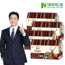 Nature Dream 황제생녹용진 3+1박스 총120포 Emperor Tonic Deer Antler Essence 3+1 Box Total 120 Sachets